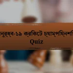 অনূর্ধ্ব-১৯ ক্রিকেট চ্যাম্পিয়নশিপ Quiz