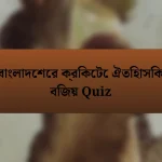 বাংলাদেশের ক্রিকেটে ঐতিহাসিক বিজয় Quiz